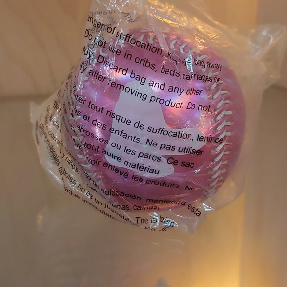 Red Sox Neon Pink Base Ball - Picture 5 of 6